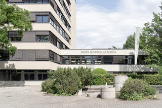 Freies Gymnasium Zürich, Eingang